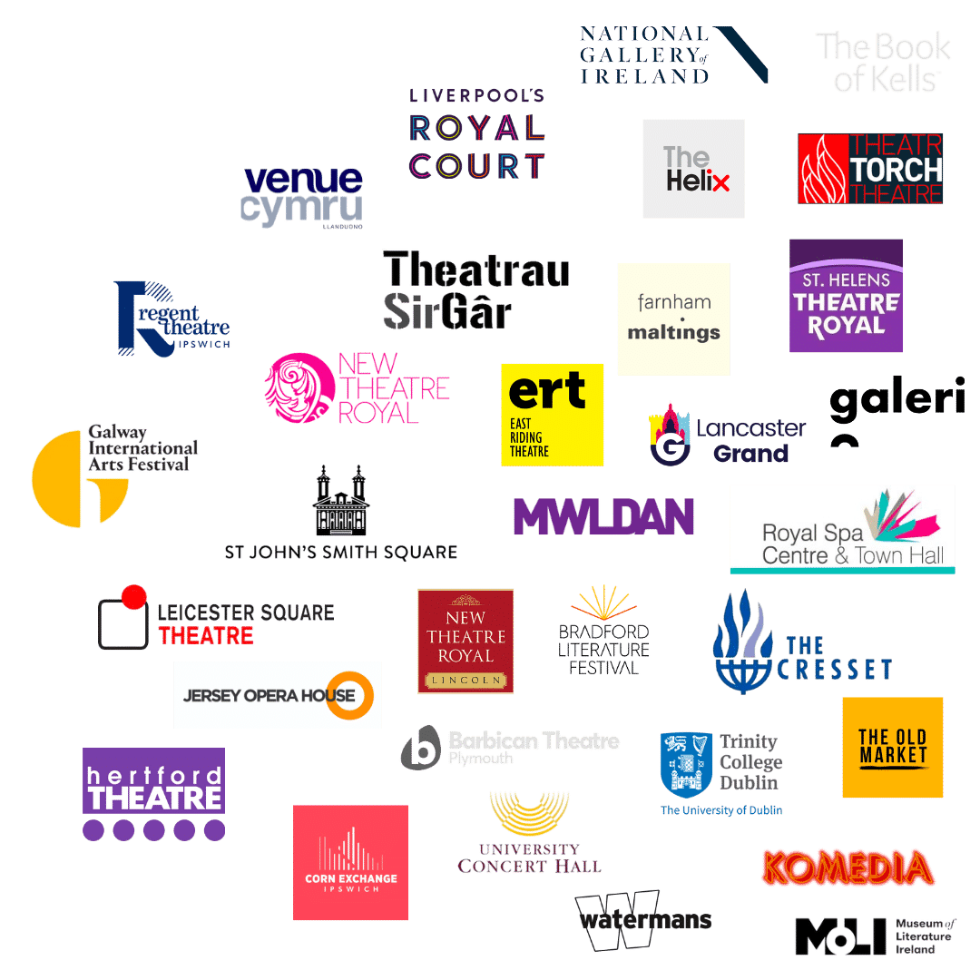 A selection of Ticketsolve customer logos